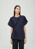 Punto Milano Cotton Gathered Tee