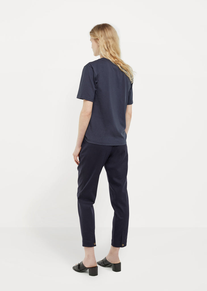 One Pocket Mock Neck Tee