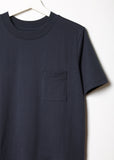 One Pocket Mock Neck Tee