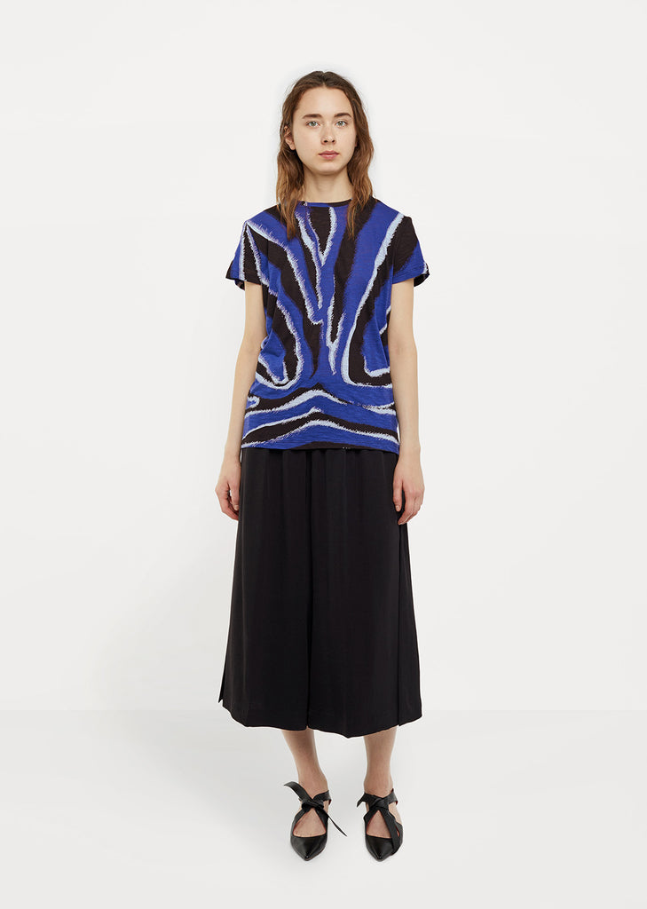 Printed Cotton Tissue Tee