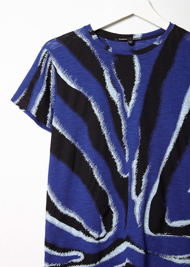 Printed Cotton Tissue Tee