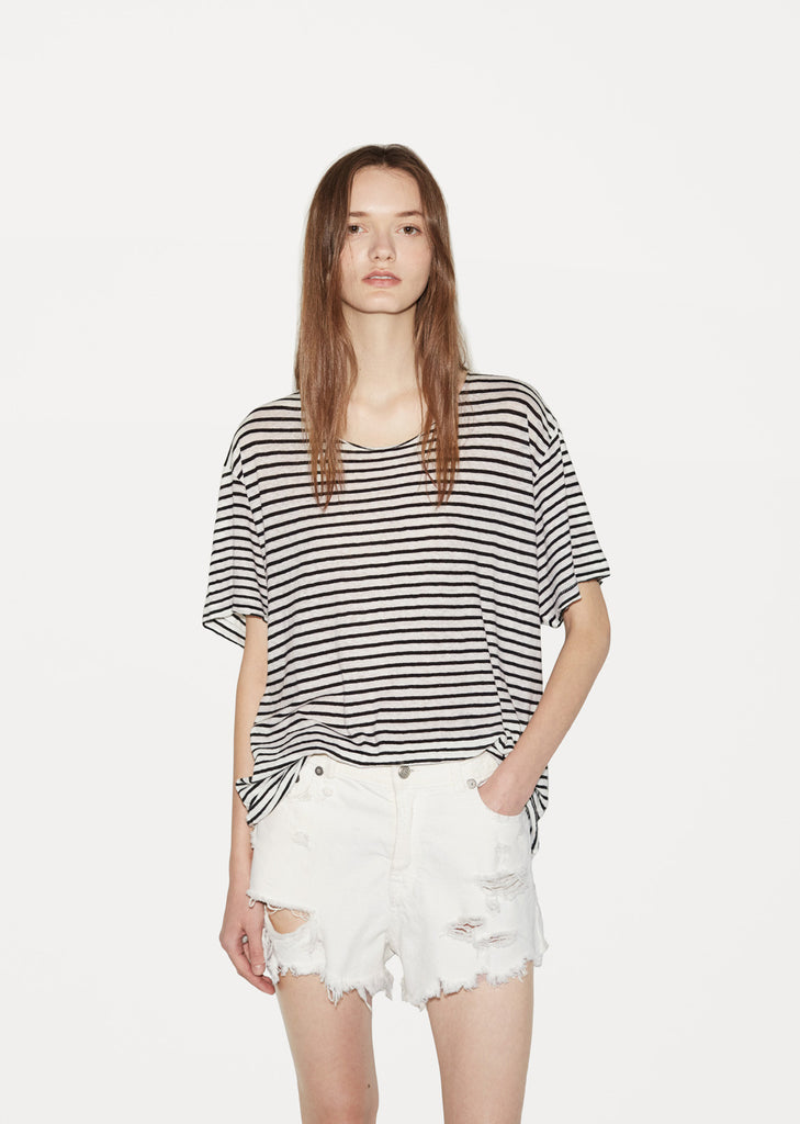 Striped Rosie Tee