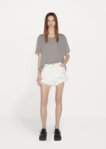 Shredded Slouch Shorts