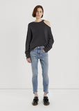 Jenny Mid Rise Skinny Jeans