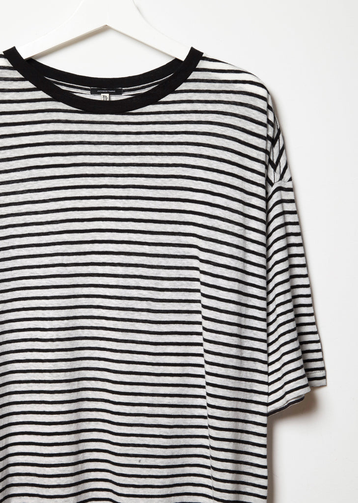 Oversized Stripe Boyfriend Tee