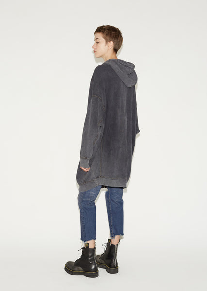X-Oversized Zip Hoodie by R13 - La GarÁonne – La Garçonne