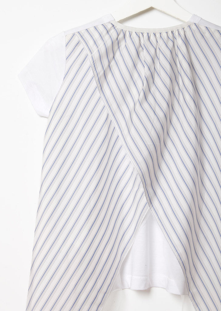 Contrast Back Stripe T-Shirt