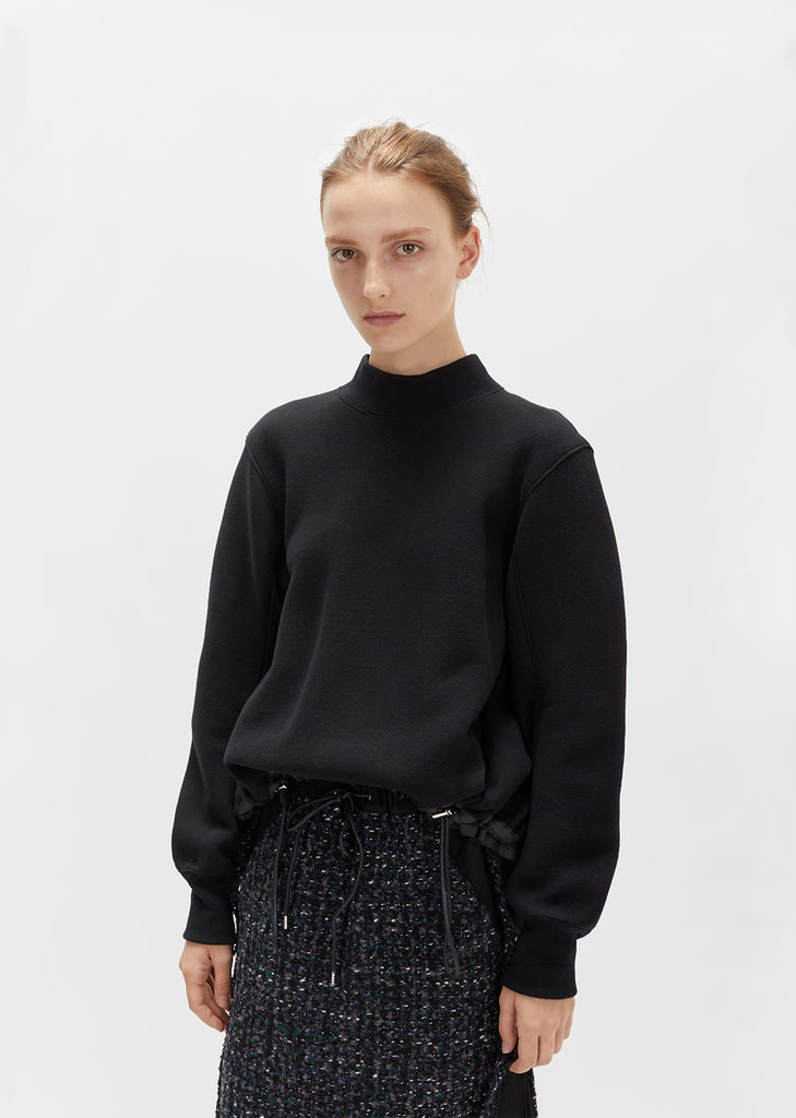Sponge Drawstring Sweatshirt