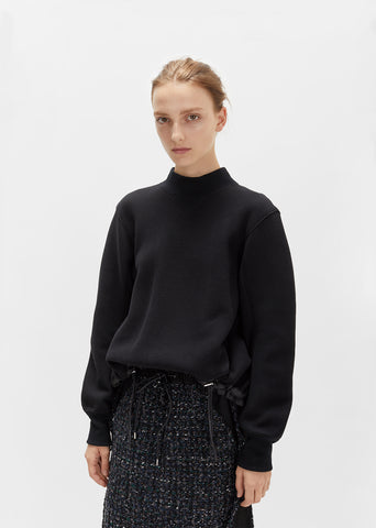 Sponge Drawstring Sweatshirt