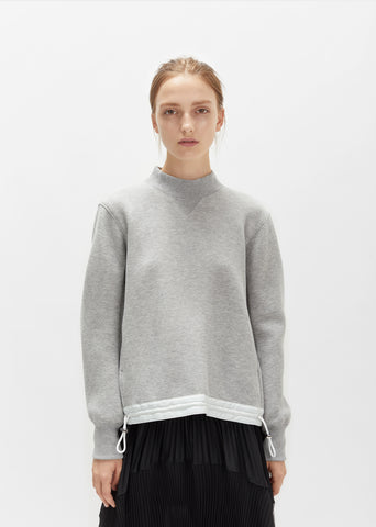 Sponge Drawstring Sweatshirt