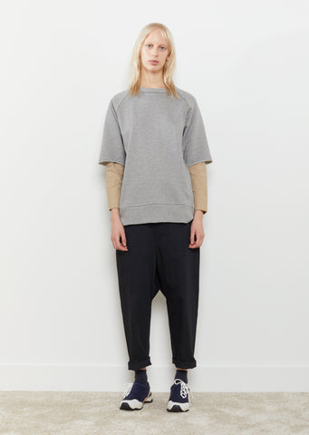 Shirt Sleeve Sweatshirt