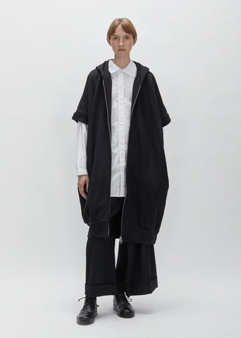 Fleecy Lining Hooded Jacket