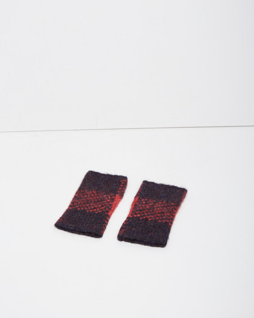 Cammie Plaid Fingerless Mittens