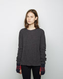 Cammie Plaid Fingerless Mittens