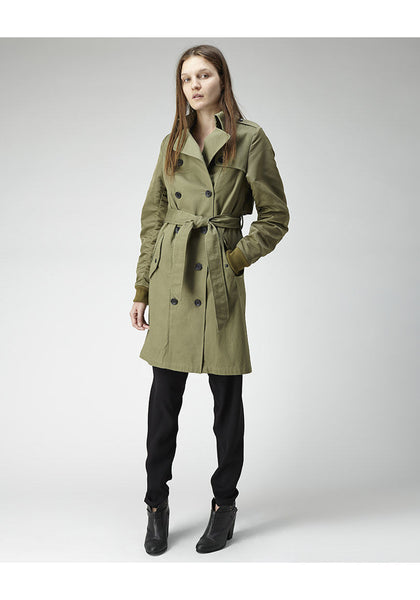 CALEE COTTON FLEECE LONG COAT Lサイズ キャリー