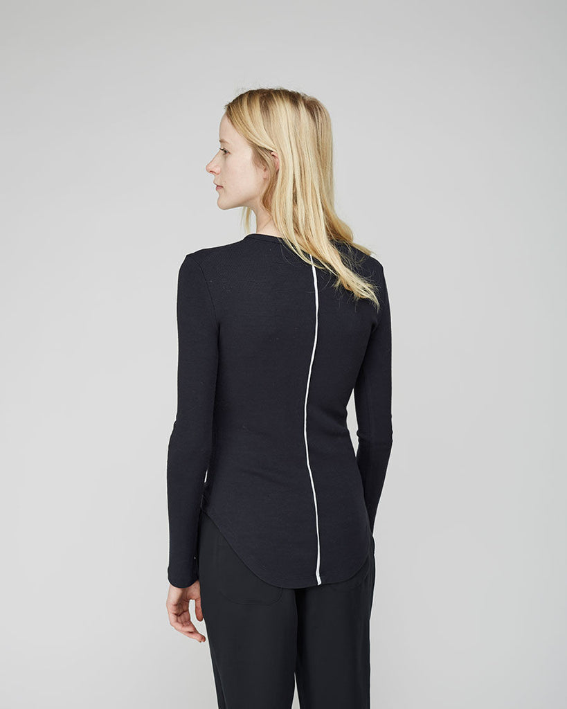 Dakota Rib Long Sleeve Tee