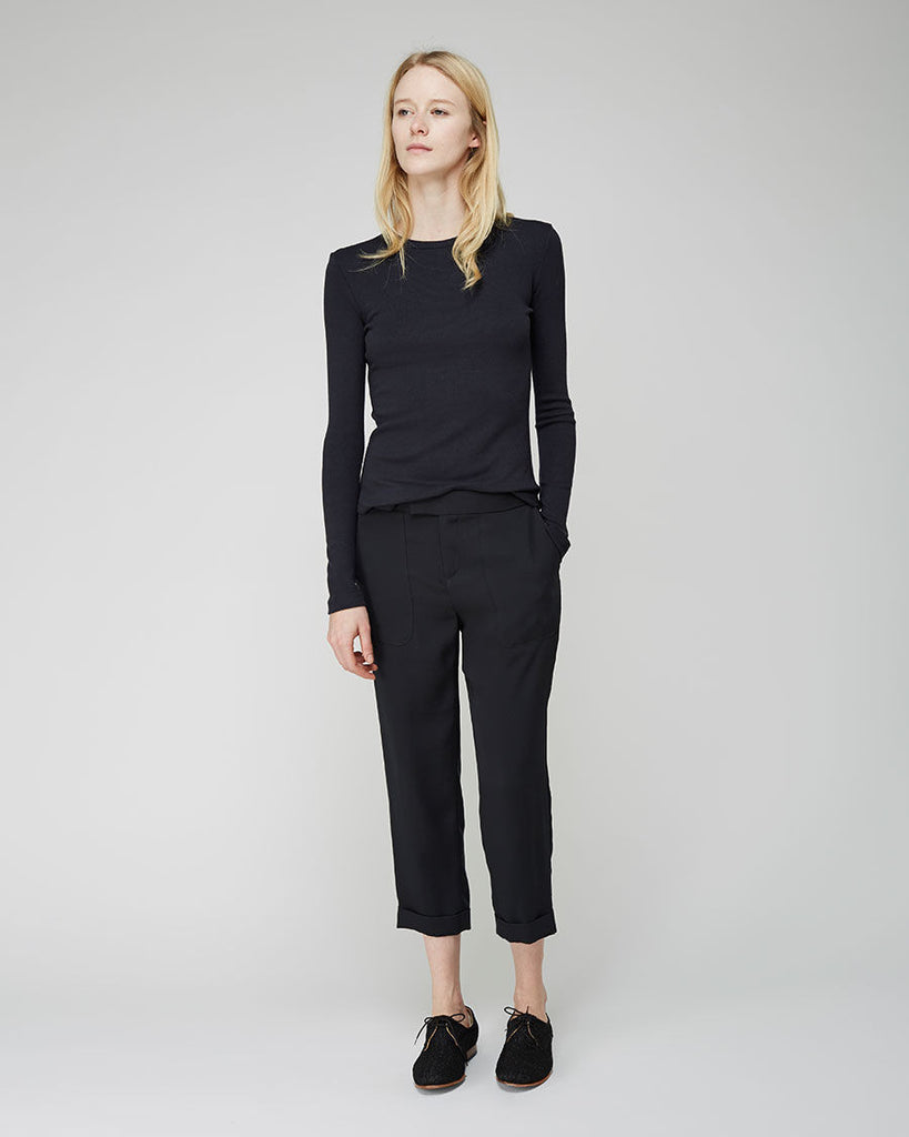 Dakota Rib Long Sleeve Tee