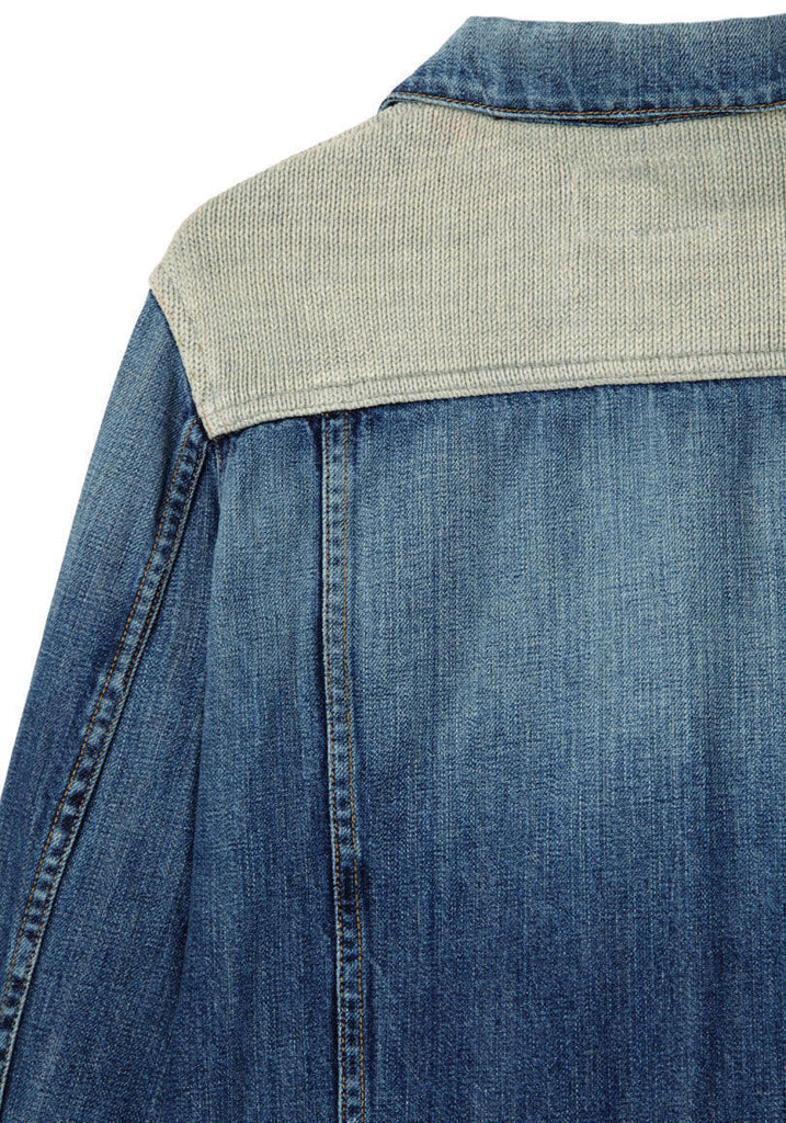 Denim & Knit Jacket