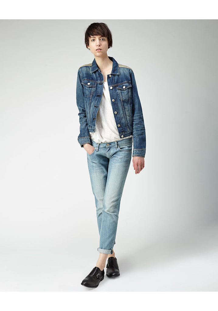Denim & Knit Jacket