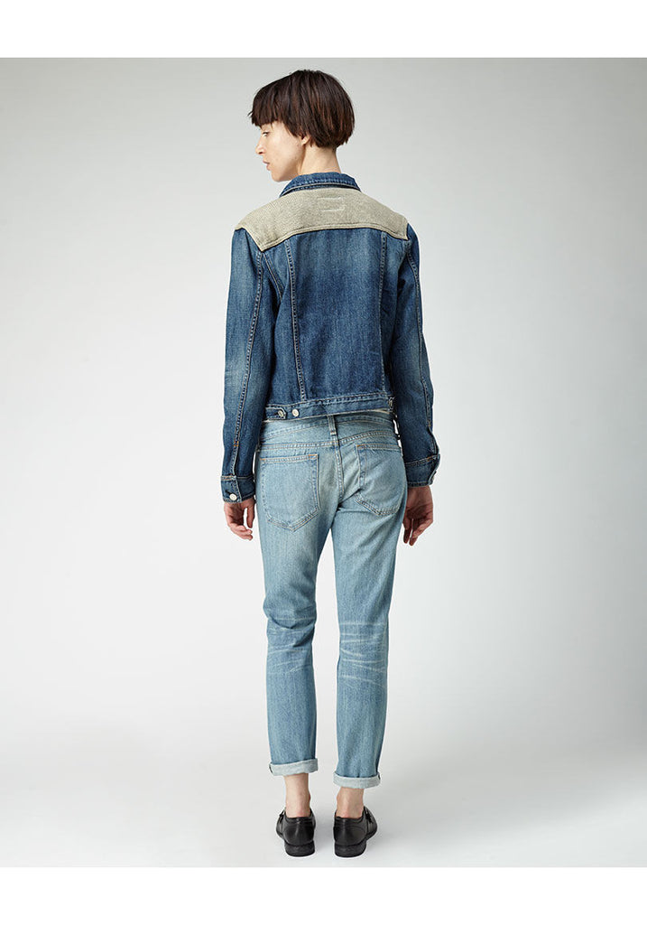 Denim & Knit Jacket