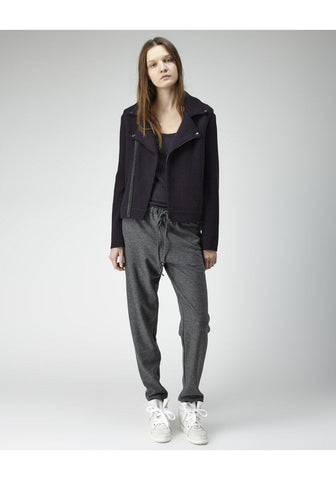 Jenna Knit Moto Jacket
