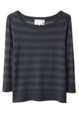 Striped Boatneck Tee