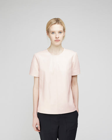 Oda Leather Top