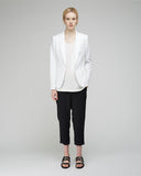 Silver Linen Blazer