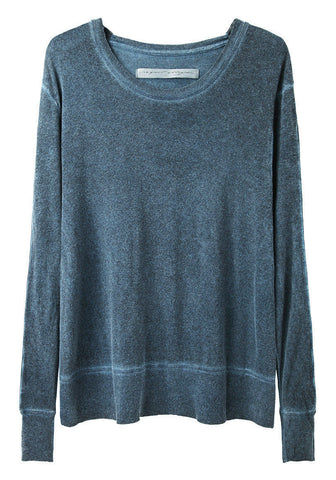 Denim Dyed Pullover
