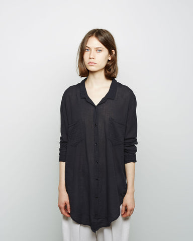 Dual Gauze Longsleeve Blouse
