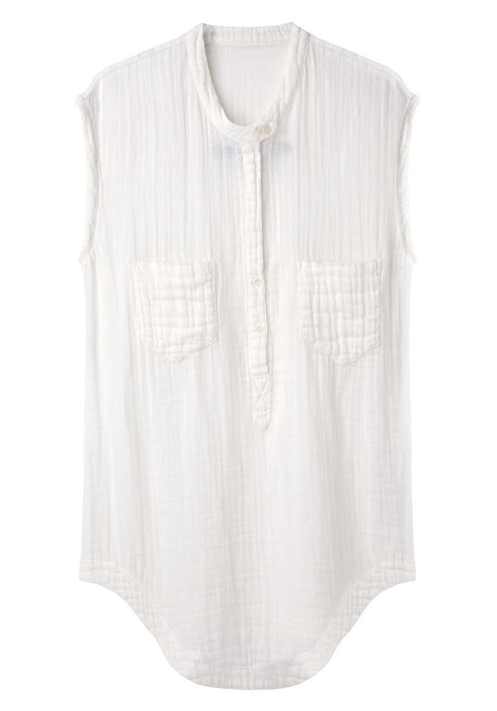 Dual Gauze Sleeveless Shirt