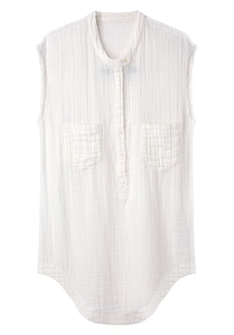 Dual Gauze Sleeveless Shirt