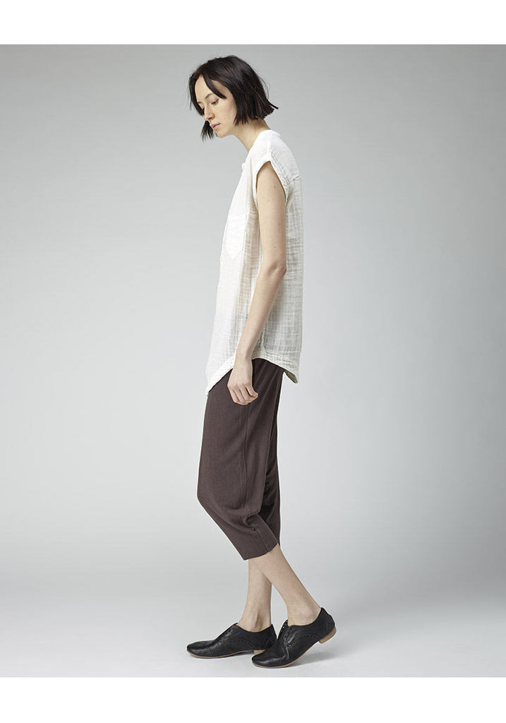 Dual Gauze Sleeveless Shirt