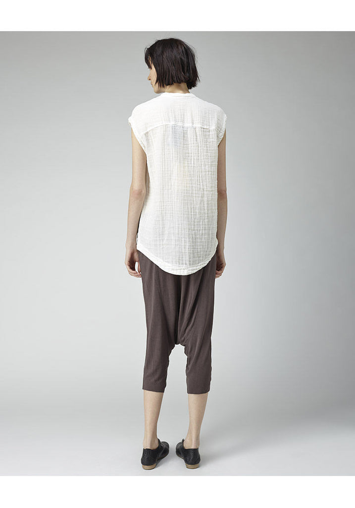 Dual Gauze Sleeveless Shirt
