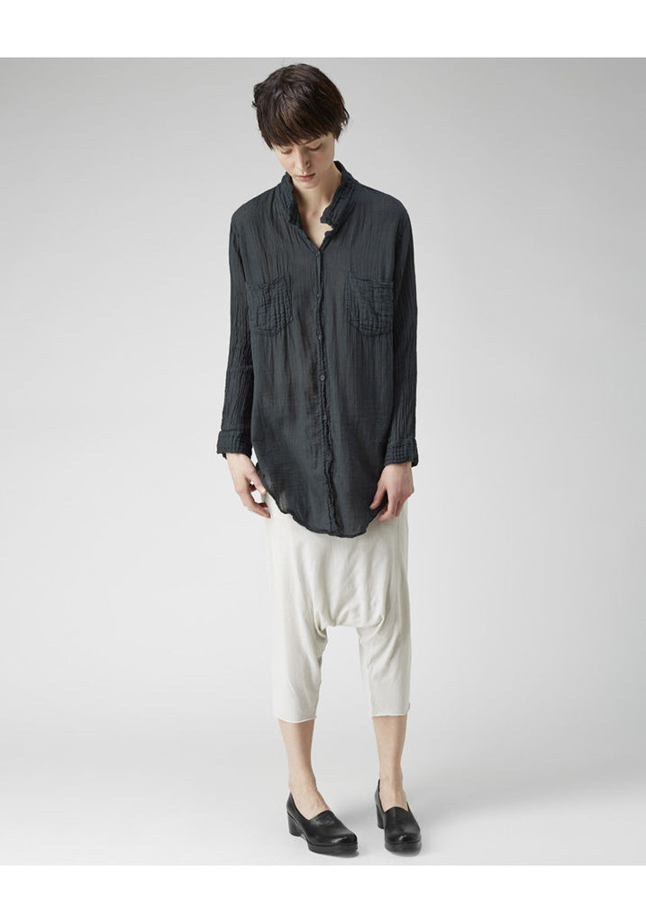 Gauze Patch Pocket Shirt
