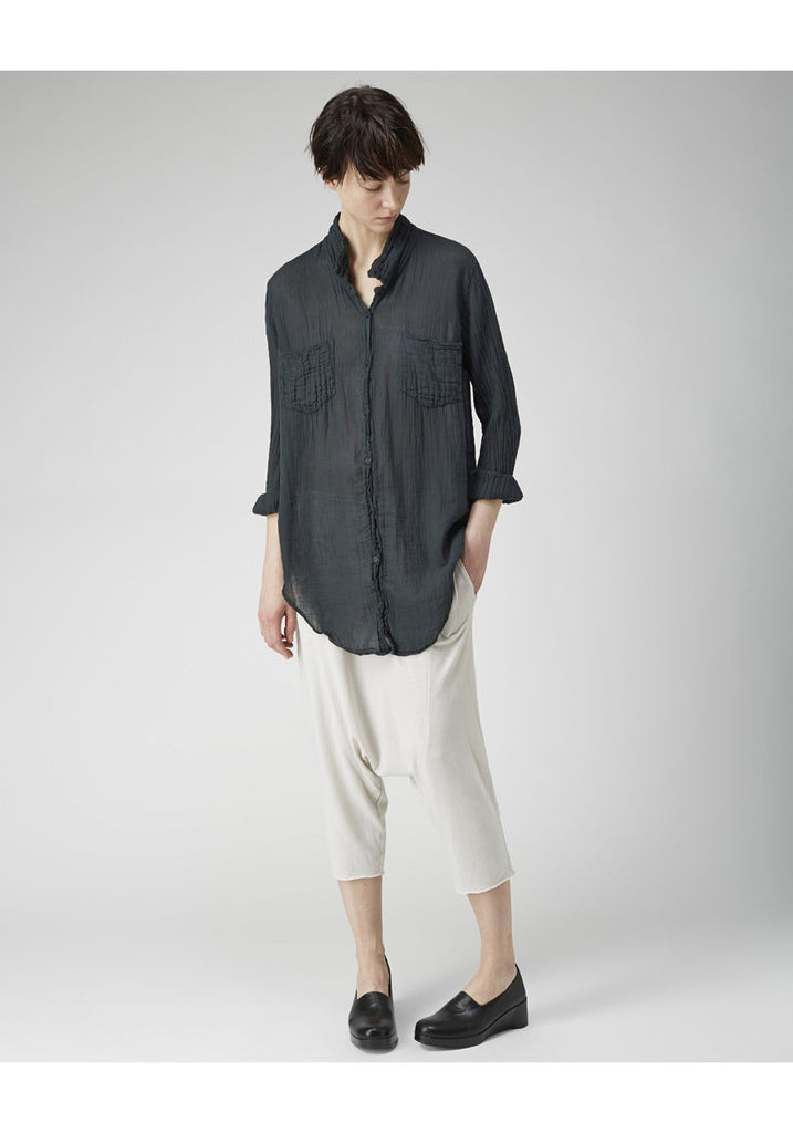 Gauze Patch Pocket Shirt