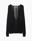 Merino Cashmere Boyfriend Cardigan