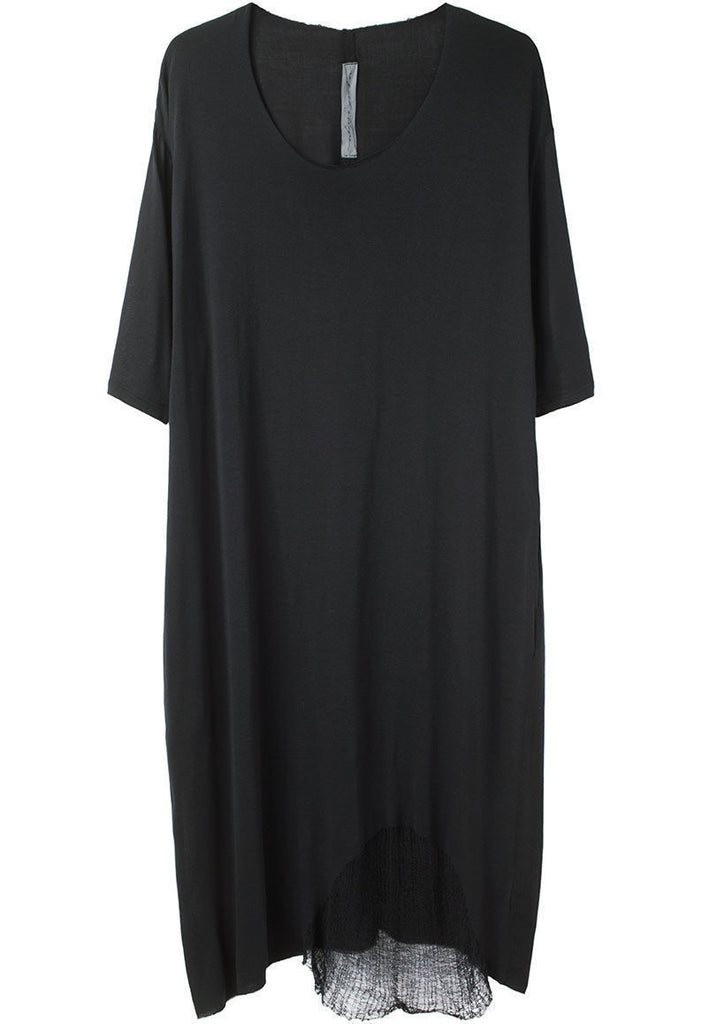 Twill Oversized T-Shirt Dress
