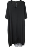 Twill Oversized T-Shirt Dress