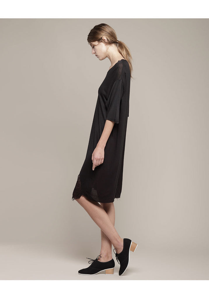 Twill Oversized T-Shirt Dress