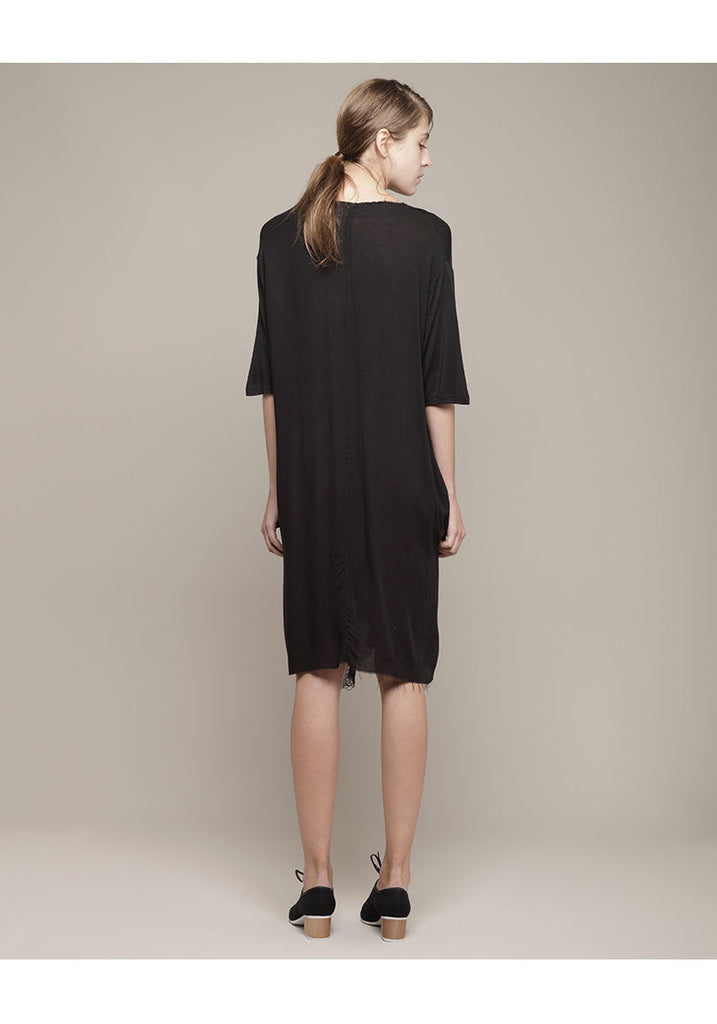 Twill Oversized T-Shirt Dress