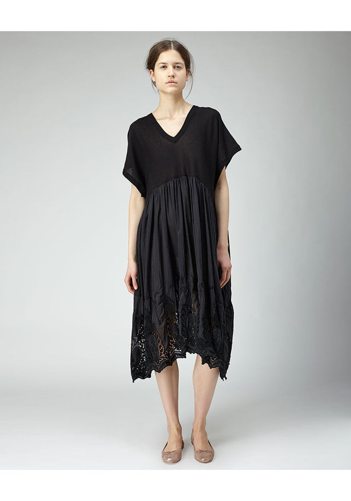 Cendrillon Metallic Suede Ballerina Flat