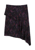 Asymmetrical Flounced Skirt