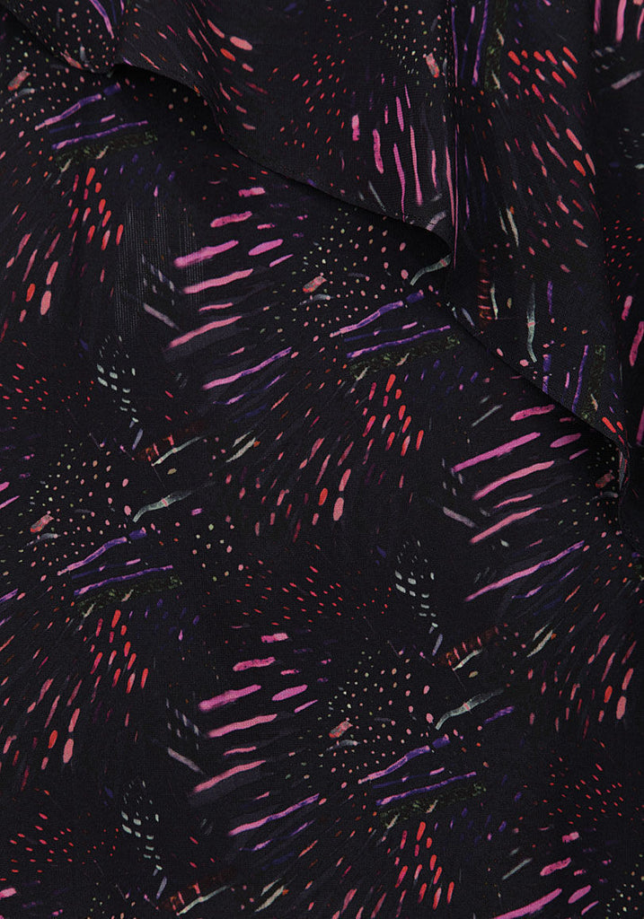 Asymmetrical Flounced Skirt