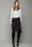 Asymmetrical Flounced Skirt