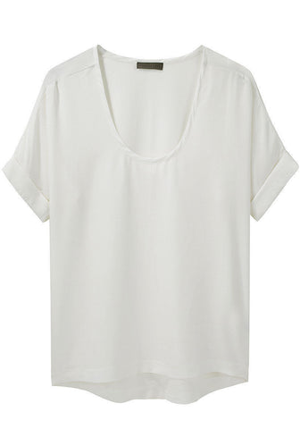 Crepe de Chine Tee