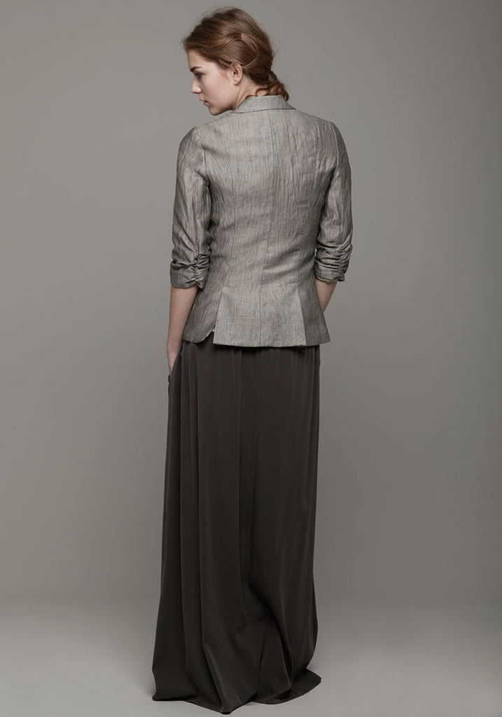 Striped Linen Blazer