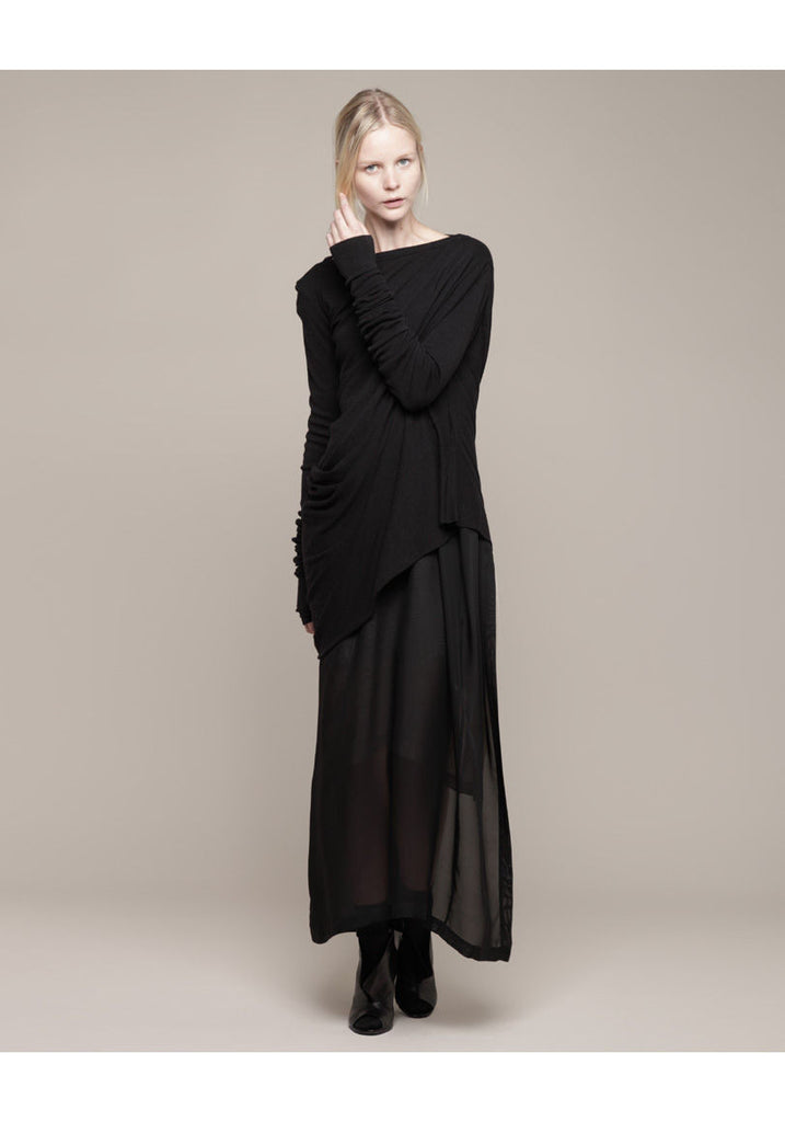 Asymmetrical Draped Top