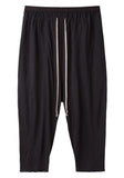 Cropped Drawstring Pant