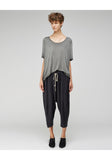 Cropped Drawstring Pant